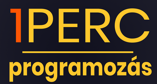 1 perc programozás